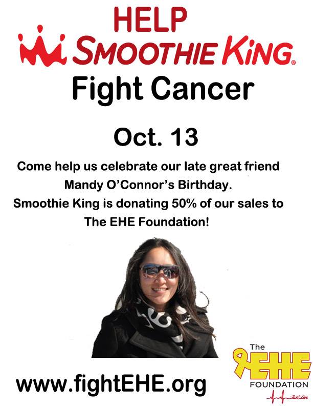 Smoothie King EHE cancer Mandy O'Connor