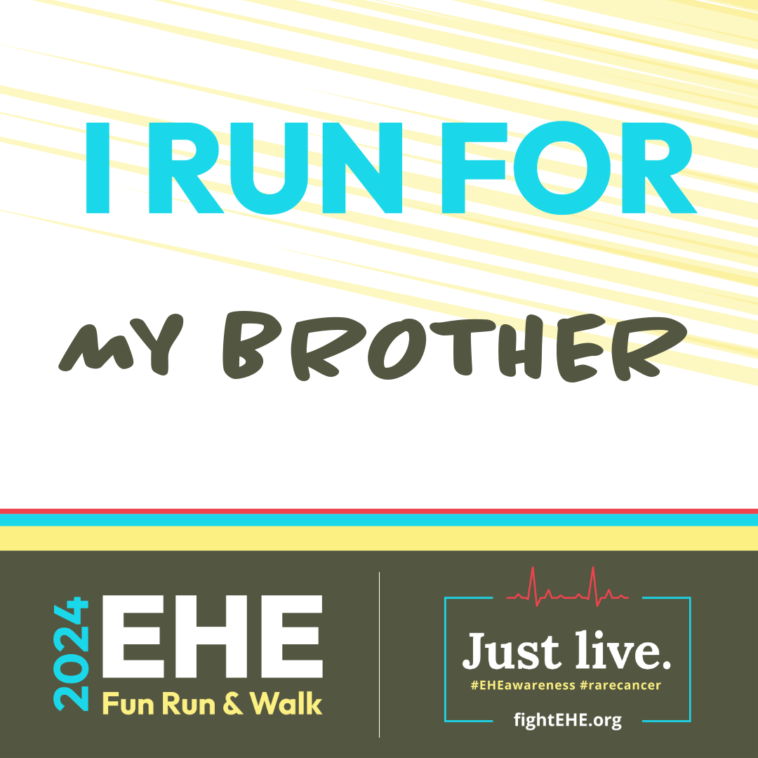 I run for my brother.