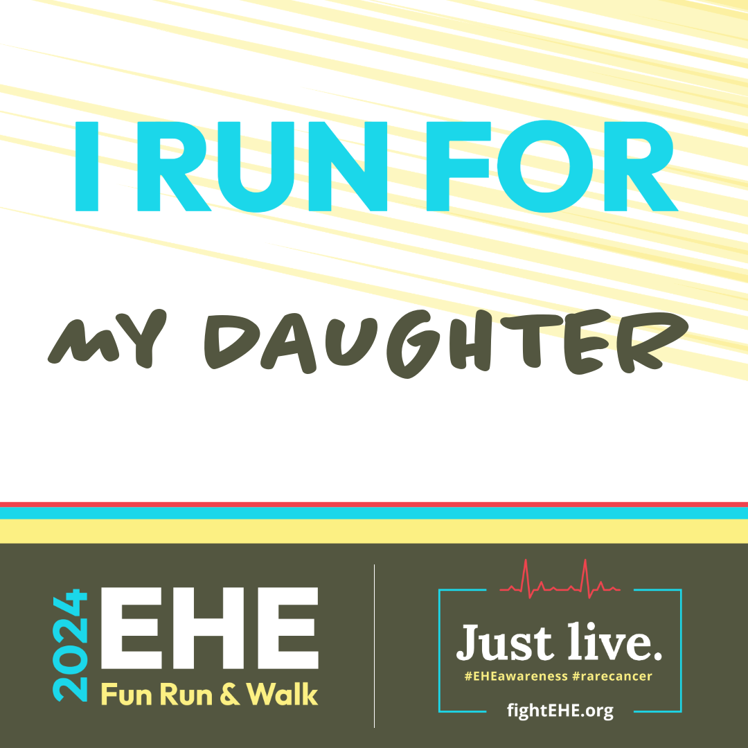 I run for my daughter.