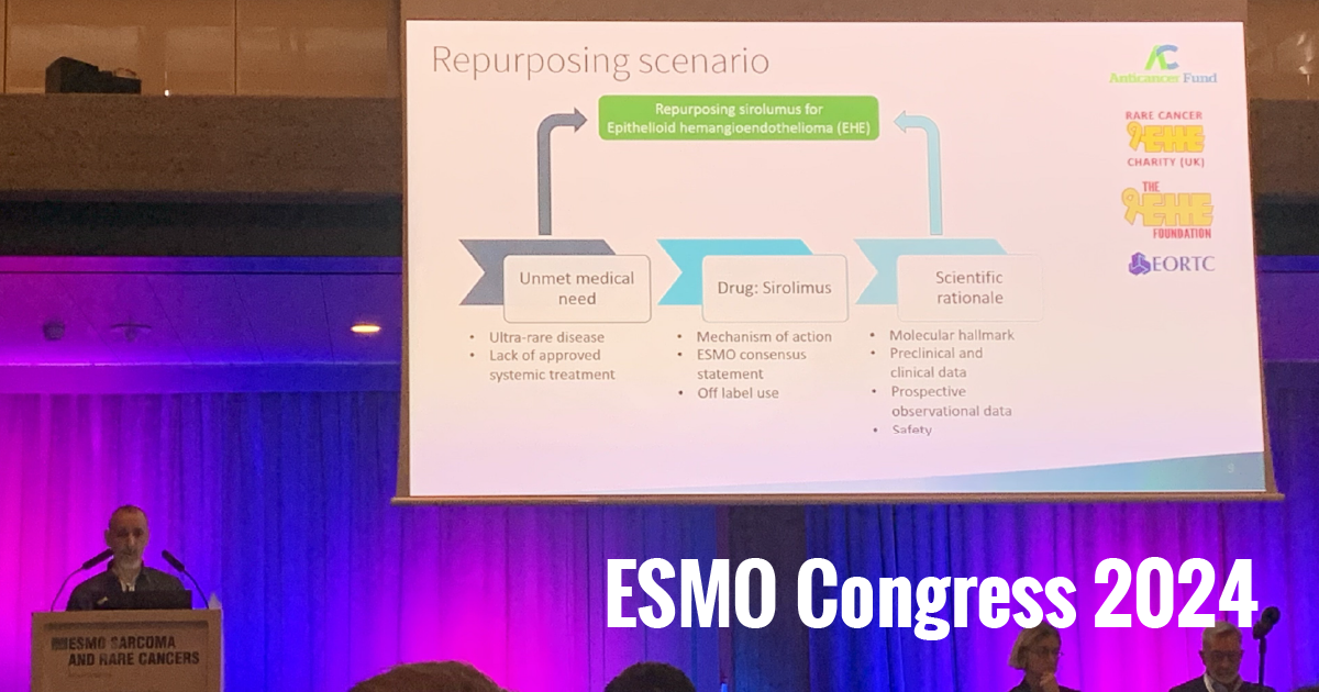 EHE Advocates at the ESMO and Rare Cancers Congress 2024 The