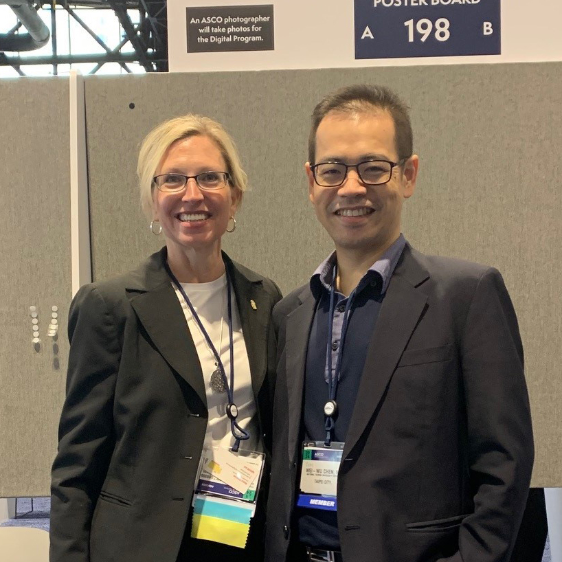 Denise Robinson and Tom Chen, MD, PhD