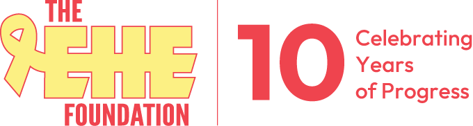 The EHE Foundation - 10 Year Anniversary Logo