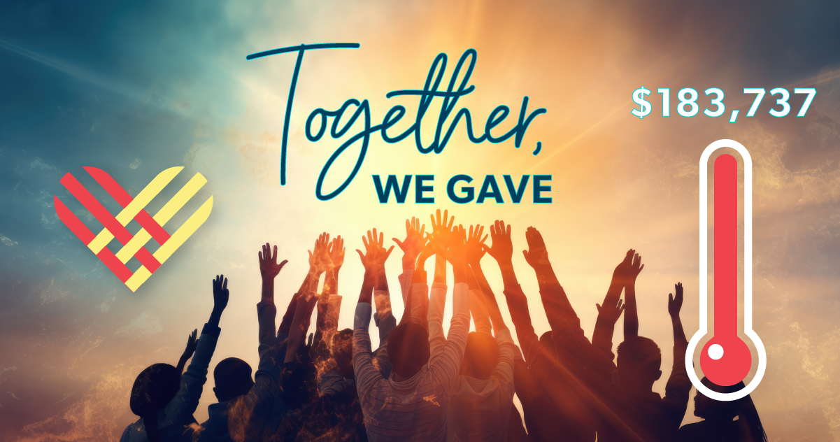 Together, WE GAVE!