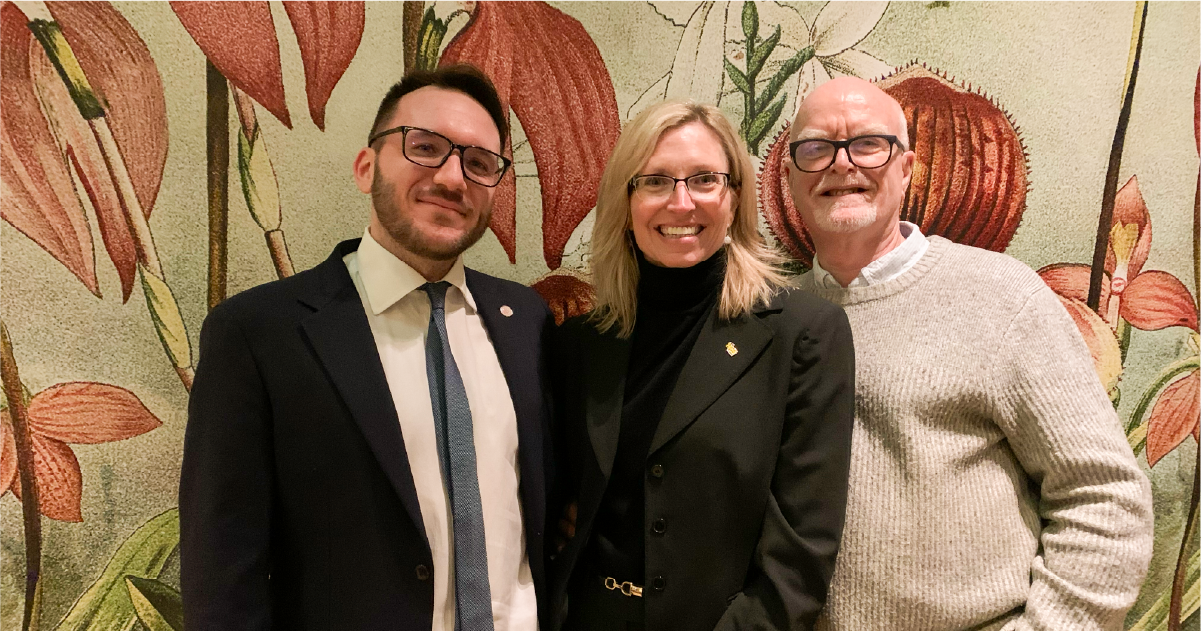Andrei Ivanescu, Denise Robinson, and Hugh Leonard - Global EHE Advocates